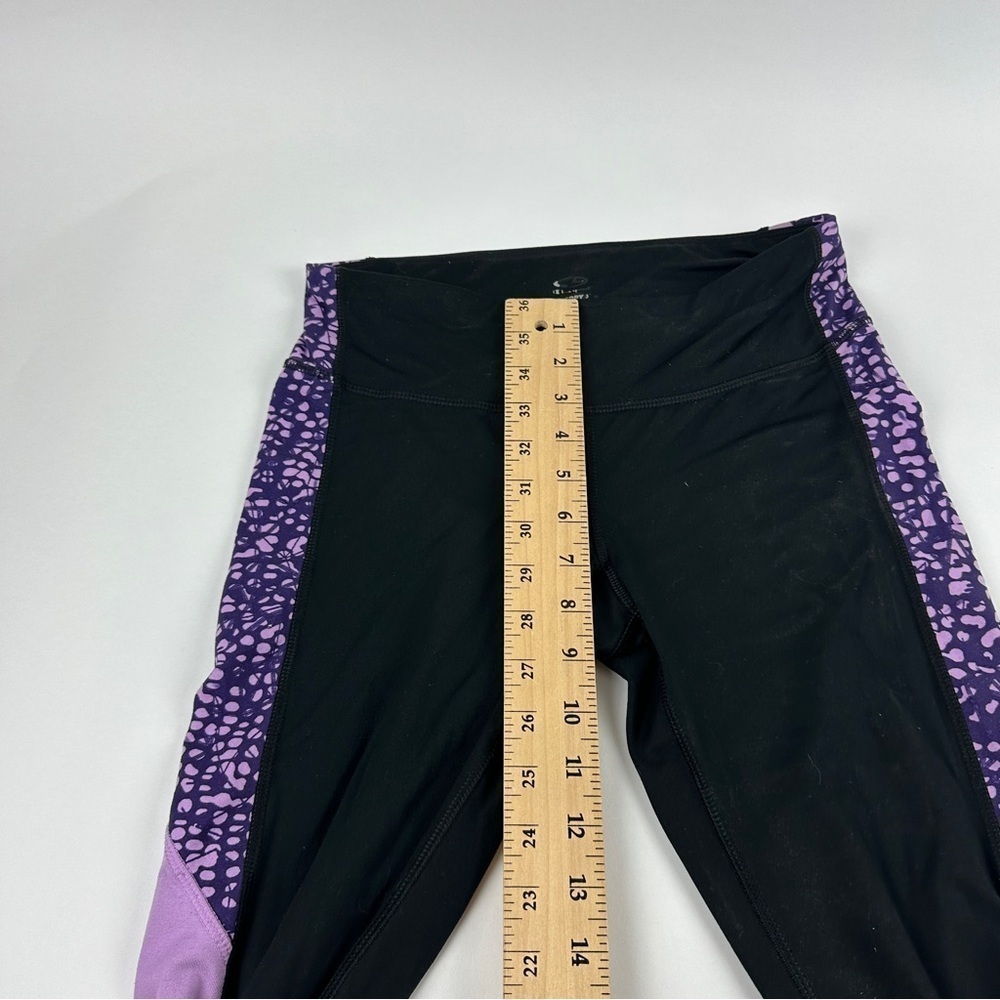 C9 Champion Leggings Women Small Black Purple - Picture 4 of 8